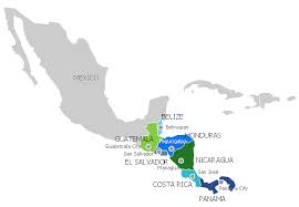 Political map of central america and caribbean. Political Map Of Central America