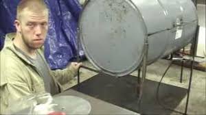 Since this grill will be used for preparing food it is best to either purchase a new barrel that has never been used or use a barrel that was previously used to store consumable items such as cooking oil. 55 Gallon Drum Barbecue Youtube