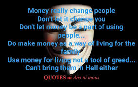 Share the henry ford money quote image above on your site Money Really Change People Don T Quotes Ni Ano Ni Mous Facebook