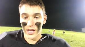 Highland quarterback Logan Geiger