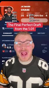 Perfect fantasy football draft from the 1.01. #fantasyfootball  #fantasyfootballtips #fantasyfootballadvice #greenscreen
