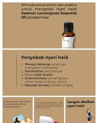 Lemongrass Essential Oil Atau Minyak Atsiri Daun Sereh Sangat Membantu Untuk Meredakan Rasa Sakit Saat Haid Pms Makeup Concealer Insta Makeup