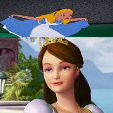 Alice Curtsies To Princess Luciana by MaxGoudiss