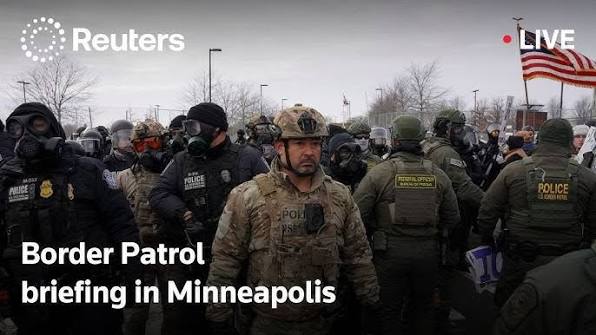 LIVE: Border Patrol commander holds a briefing in Minneapolis