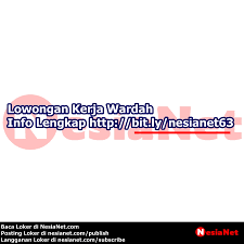 Lowongan kerja jakarta, bekasi, karawang, dan sekitarnya. Lowongan Kerja Wardah Cosmetics Mataram Lombok Ntb Nesianet