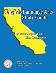 cahsee ela study guide california high school exit