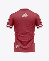 Download Men S Soccer Jersey T Shirt Mockup Back View Football Jersey Soccer T Shirt In Apparel Mockups On Yellow Images Object Mockups