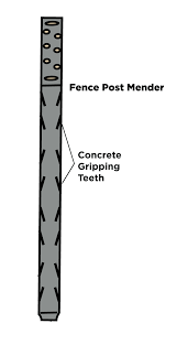 Wood Fence Post Mender Fence Post Wood Fence Post Fence Post Repair