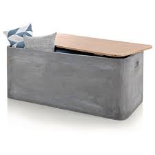 Kissenbox Beton Optik Fibreclay Holz Weitere Outdoor Mobel Living Kissenbox Kissenbox Garten Outdoor Mobel
