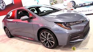 Our 2020 toyota corolla xse tester ($25,450) came standard with led headlights, automatic high beams, a rearview the 2020 toyota corolla xse comes standard with entune 3.0 audio plus. 2020 Toyota Corolla Xse Exterior And Interior Walkaround Debut At 2018 La Auto Show Youtube