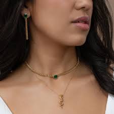 Au79 14K Gold Recycled Sterling Necklaces