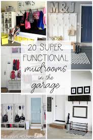 Gallery of mudroom ideas featuring a variety of home styles & decor. 20 Super Functional Diy Garage Mudrooms The Happy Housie