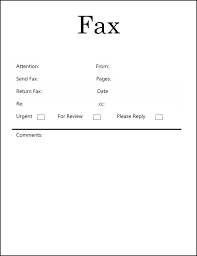 The cover letter doesn't have to contain a great deal of detail, but you do need to add the fax recipient's name. Printable Simple Fax Cover Sheet Template In Pdf