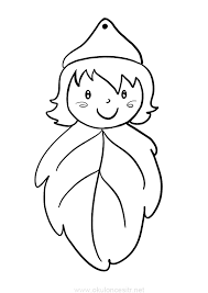 Yaprak Kalibi Ve Boyama Sayfasi Okuloncesitr Preschool Boyama Sayfalari Sonbahar Sanat Etkinlikleri