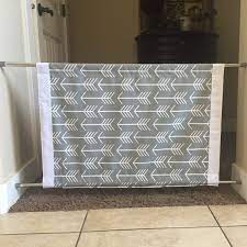 Fabric Baby Gate Tension Rod Compatible Fabric Baby Gates Diy Baby Gate Fabric Baby Gate
