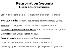 Introduction To Recirculating Aquaculture Systems Ras Ppt Video Online Download