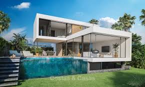 Casa venta marbella, casco antiguo. Modern Contemporary Villas For Sale Frontline Golf Estepona Marbella