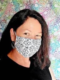 Womens Face Mask With Filter Pocketisland Face Masks With Etsy In 2020 Best Face Mask Best Face Products Woman Face