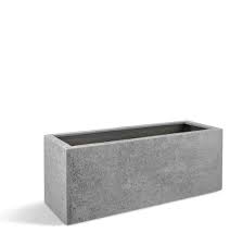 Sie sind ihre sammlung an kleineren und größeren plastiktöpfen satt und wollen endlich ordnung schaffen? Pflanzkubel Blumentopfe Pflanzkubel Struttura Box Hellgrau Rechteckig Fiberglas 80x30x30cm F5321 Beim Spezialisten Bestellen Pflanzkubelonline De