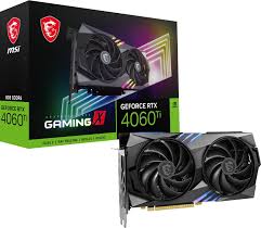 MSI GeForce RTX 4060 Ti GAMING X 8G RTX-4060-Ti-GAMING-X-8G 8GB GDDR6  128-Bit PCIe 4.0 Desktop Graphics Card - Wootware