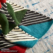 Cloth knitting patterns are great for washcloths, dishcloths, cloths, or a blanket square. Ravelry Knit Patchwork Blanket Pattern By Yarnspirations Design Studio