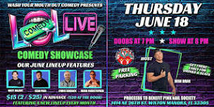 LOL LIVE: Comedy For Charity Show