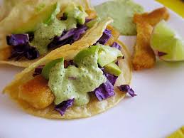 Последние твиты от wahoo's fish taco (@wahoosfishtaco). Baja Fish Tacos With Creamy Jalapeno Sauce