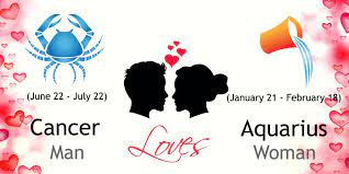 You have to make them feel extremely secure. Cancer Man And Aquarius Woman Love Compatibility Ask Oracle