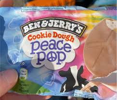 Ben & jerry's has teamed with snap for its peace pops packaging activation. Cookie Dough Peace Pop Ben Jerry S 71 G