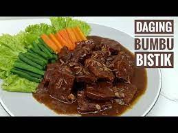 Resep Daging Sapi Bumbu Bistik Youtube Resep Daging Sapi Resep Masakan Asia Resep Daging