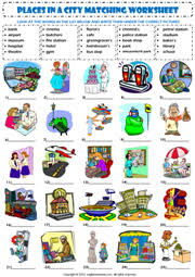 Pin Search Puzzle Esl Worksheet With Pictures To Study And Practise Places On Pinterest Educacion Fichas Cosas De Ingles