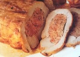 Preparazione dell'arrosto di tacchino ripieno con panatura croccante. L Ultimo Arrosto Farcito Di Questa Stagione Il Tacchino Ripieno A Modo Mio Silva Avanzi Rigobello