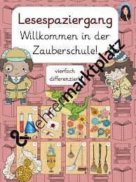 Lesespaziergang In 2020 Schule Lesen Lesen Uben