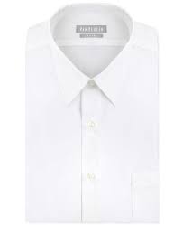 Mens Athletic Fit Poplin Dress Shirt