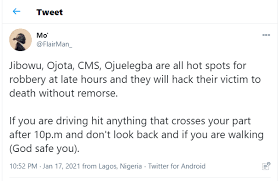 Track air pollution now to help plan your day and make healthier lifestyle decisions. Jibowu Ojota Cms And Ojuelegba Are All Hot Spots In Lagos For Robbery At Late Hours Newspot Nigeria