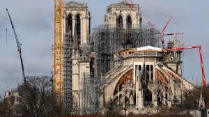 Where Paris S Notre Dame Cathedral Stands One Year After The Fire Architectural Digest