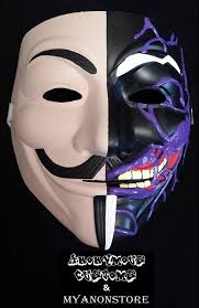 Pin Di Custom Anonymous Mask