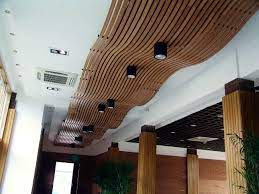 These beams are hollow and look identical to a squared u. Modern Wood Drop Ceiling Novocom Top