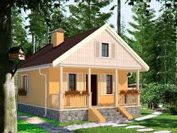 Cât costă o casă modulară depinde de materialele folosite în construcție, dar și de suprafața totală. Proiect De Casa Mica De 35 Mp O Locuinta Plina De Farmec Cu O Camera Baie Si Bucatarie