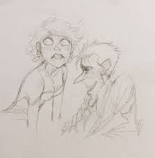 Lol I Love That Freshly Got Caught Look Mari Its Fine Everyone Knows You Re With Bog Griselda Will Probably Ask If Strange Magic Movie Strange Magic Magic Art