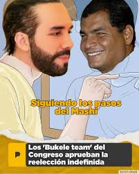 Bukele ya no compite, le abren la pista eterna! 🗳️ El Congreso de El  Salvador, aprobó una reforma que permite la reelección indefinida, alarga  el mandato presidencial a 6 años y elimina