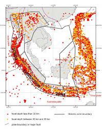 What is the difference between the focus and epicenter of an earthquake? Map Of Shallow Depth Earthquakes In The Region Of This Study With Download Scientific Diagram