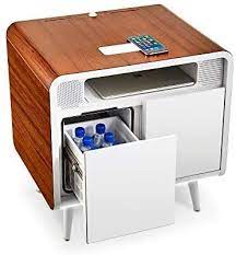 Amazon Com Sobro Smart Side Nightstand Table With Cooling Drawer Wireless Charging Bluetooth Speak Smart Living Room Bedroom Night Stands Nightstand Decor