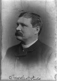 Stephen Dudley Field, 1846-1913, bust portrait, facing left]