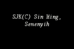 1,943 likes · 56 talking about this · 821 were here. Sjk C Sin Ming Semenyih Sekolah Kebangsaan Cina In Semenyih