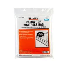 Shoulderdolly mattress bags come in a variety of sizes and thicknesses to protect your investment. Pillow Top Mattress Bags U Haul