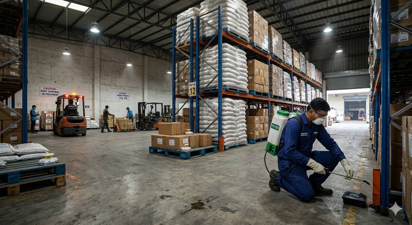 Warehouse Pest Management in Naigaon | Industrial Pest Con product image