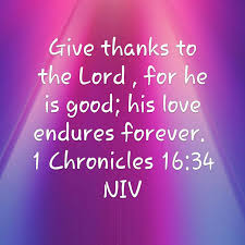 1 Chronicles 16 34 Niv Faith Inspiration 1 Chronicles 16 34 1 Chronicles 16