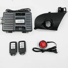 For Honda Accord 8 Generation Add Push Button Start Stop Car Alarm Remote Key Control And Pke Keyless Go System With Panel Starter Parts Aliexpress