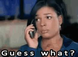 Guess What Woman Hang Up Phone Call GIF